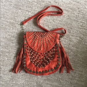 Quality Buckle Studded Purse